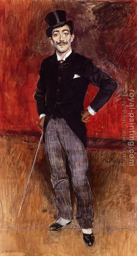 Giovanni Boldini : Portrait of the Comte de Rasty